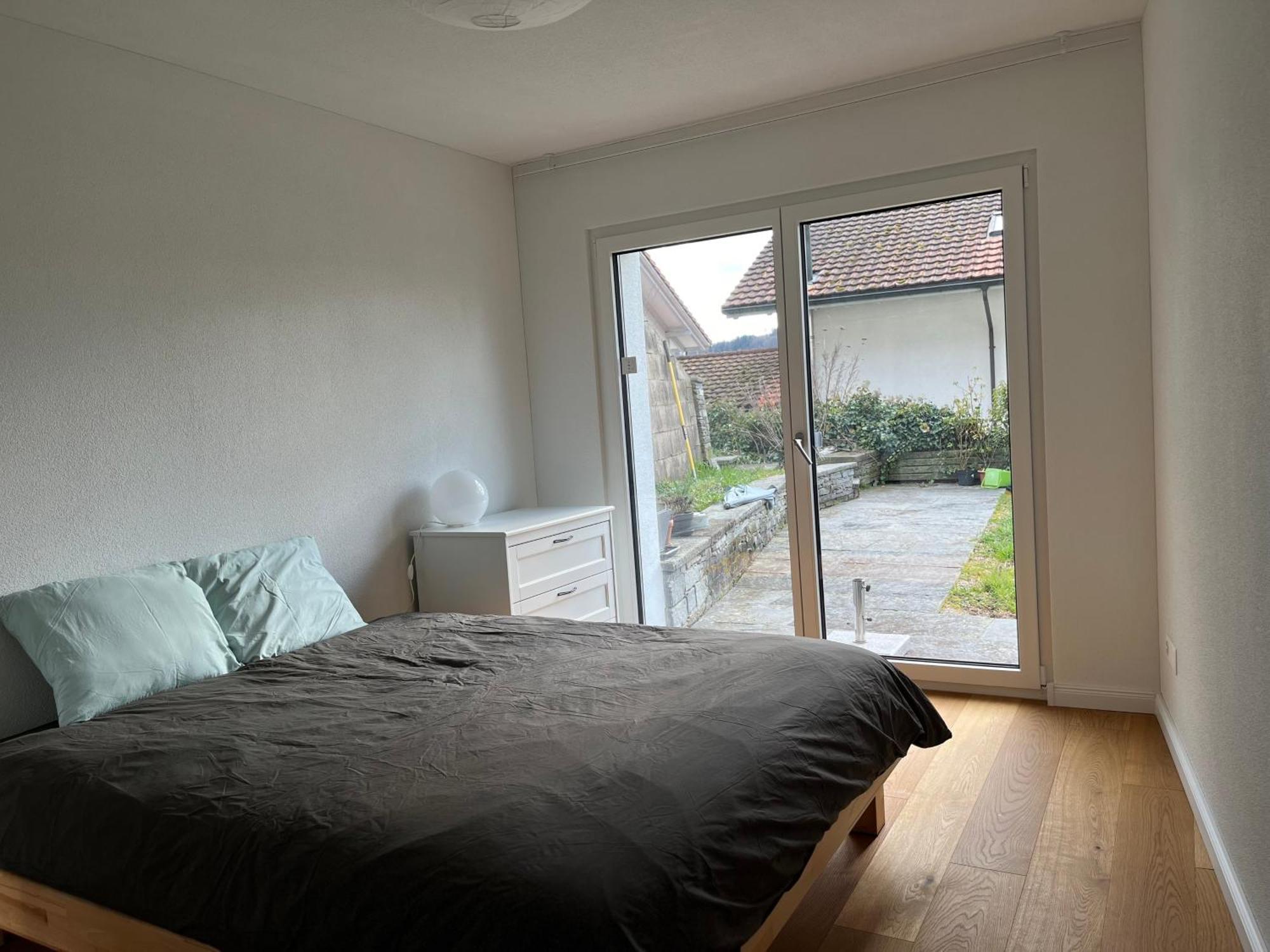 Gartenwohnung Im Modernen Stil Unterkulm Esterno foto