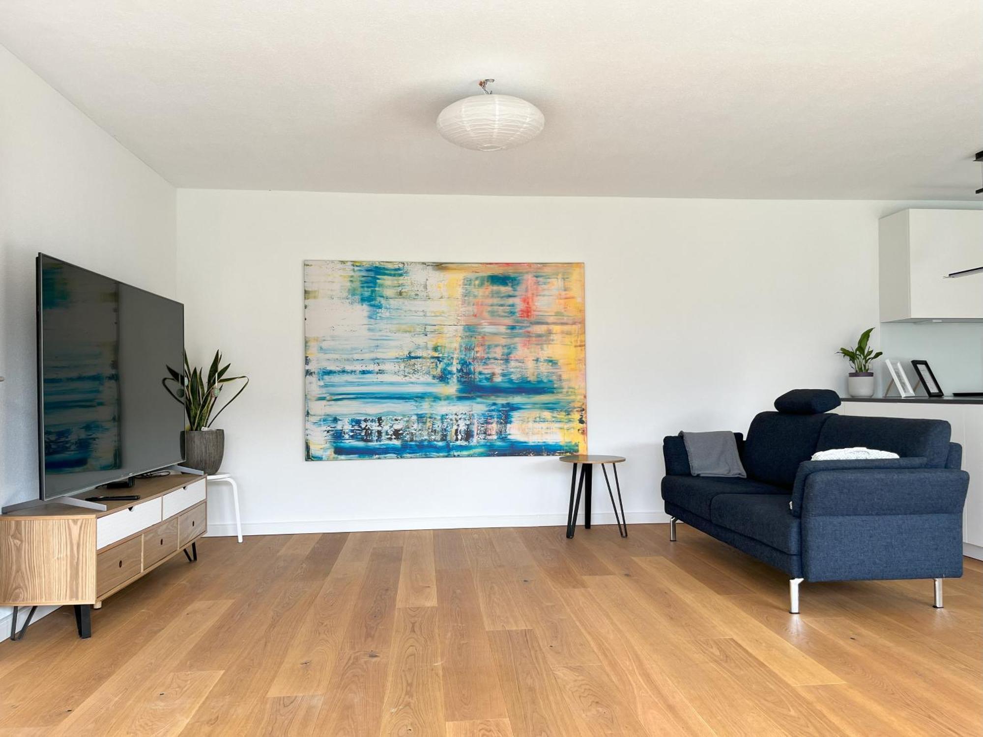 Gartenwohnung Im Modernen Stil Unterkulm Esterno foto